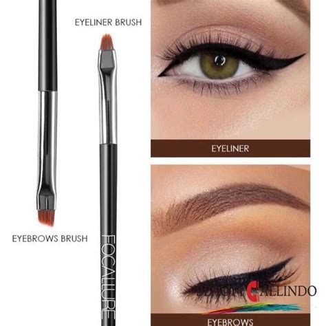 FOCALLURE FA-73 EYELINER BRUSH / EYEBROW BRUSH | Lazada Indonesia