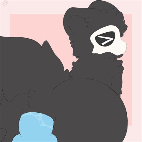 Rule 34 - 1boy anal animated anthro ass black body black fur changed