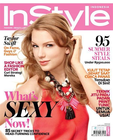 InStyle Indonesia Magazine (July 2011) | Magazine cover, Taylor swift ...