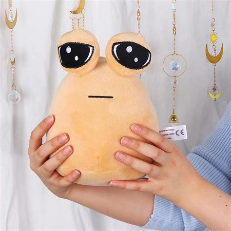 22cm-8-6in-Pou-Plush-Cartoon-Alien-Toy-Kawaii-Stuffed-Animal-Doll-Hot ...