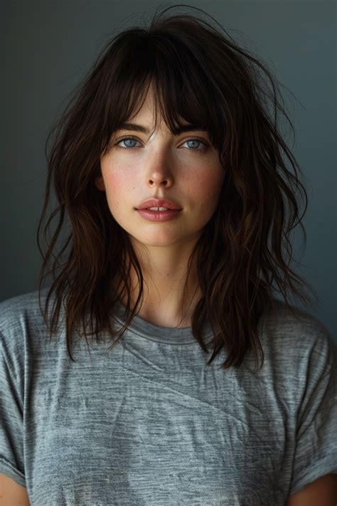 chic hairstyles  women    bangs creativebooster
