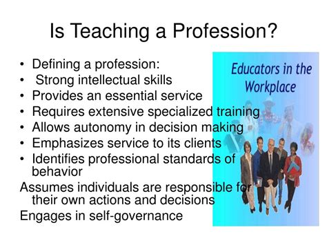 teaching profession powerpoint