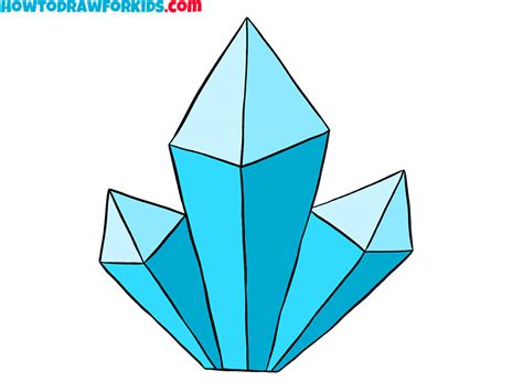 Easy Crystal Drawing