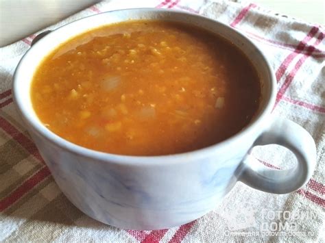 Масурдал - Индийский чечевичный суп - пошаговый рецепт с фото на ...