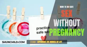 safe sex strategies navigating pregnancy prevention shunchild