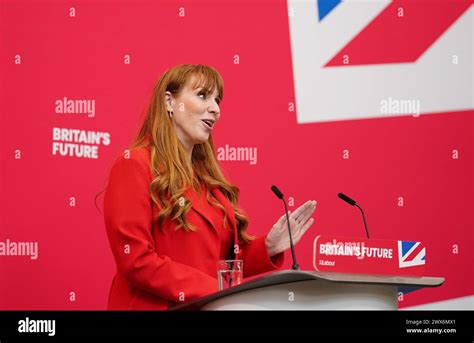 Labour deputy leader Angela Rayner during the Labour Party local ...