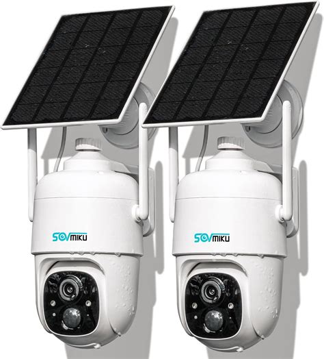 Amazon.com : 2K Solar Cameras Outdoor Wireless, Security Cameras