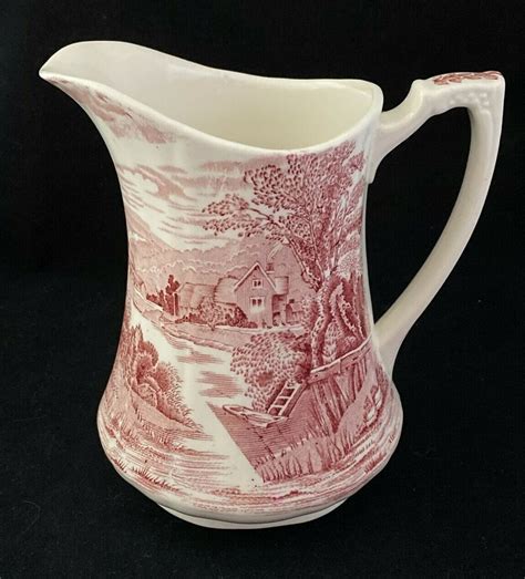 alfred meakin tintern pink pitcher