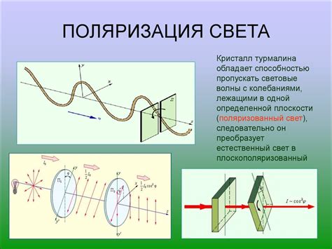 Поляризация и дифракция света (физика, 11 класс) - презентация онлайн