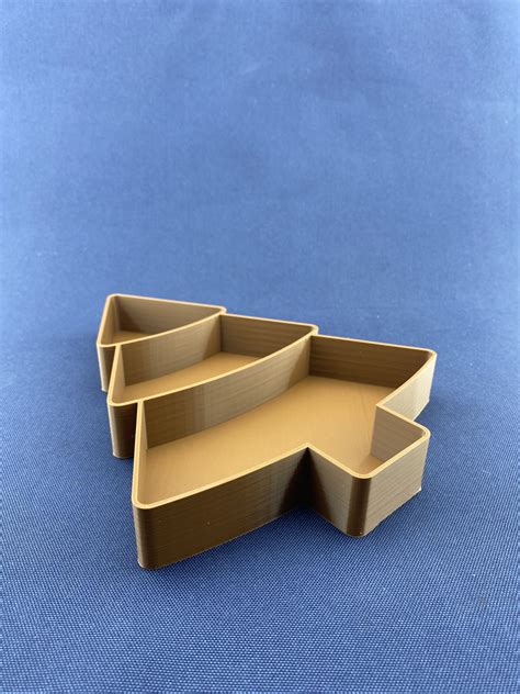 STL file Christmas Tree Bowl Shape for Candy, Nuts, Snacks etc・3D print