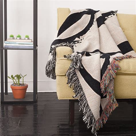 woven blanket throw blanket tree etsy