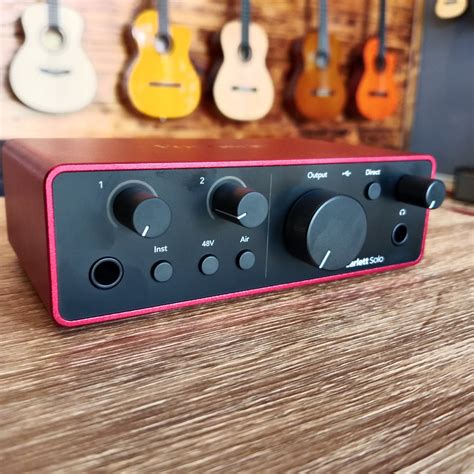 Scarlett Solo 4TH-Gen – Canggu Guitar
