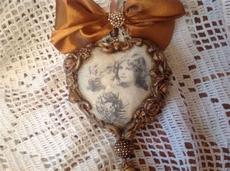 Декоративное винтажное сердце`Подруги` | Accessories, Pocket watch, Doma