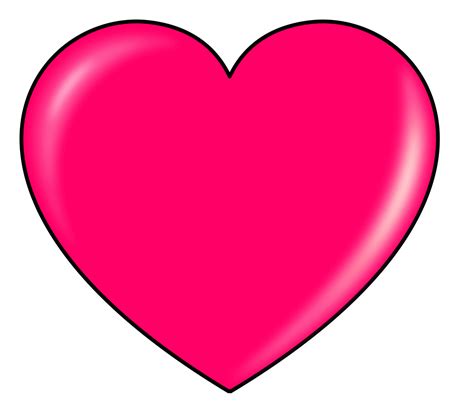 coracao rosa formas grafico vetorial gratis  pixabay