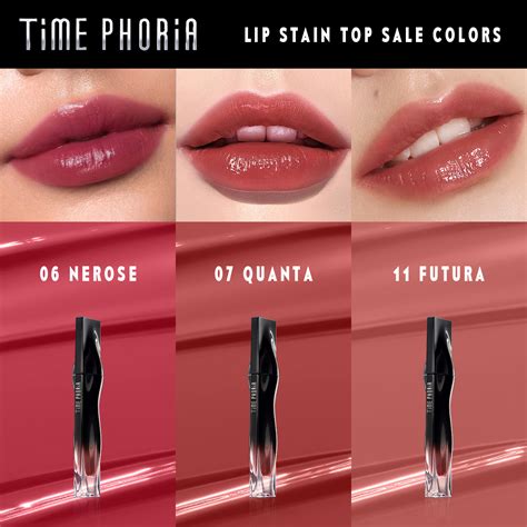 timephoria stellar dust lip stain lipstick transferproof longlasting
