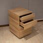 Finest Оффис ширээний шүүгээ 3drawer-Walnut