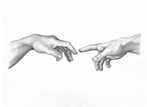 Michelangelo's Creation | Hand tattoos, Michelangelo, Ancient art tattoo