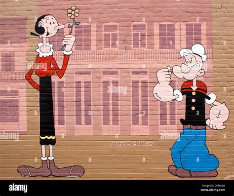 Popeye The Sailor Man And Olive Wallpaper