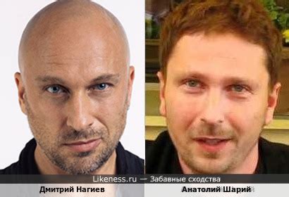 Дмитрий Нагиев и Анатолий Шарий :: Забавные сходства