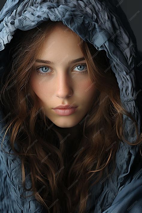 Premium AI Image | Middle Eastern girl closeup