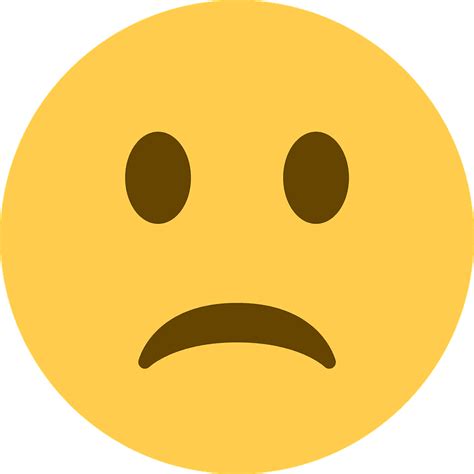 Frowny Face Clipart