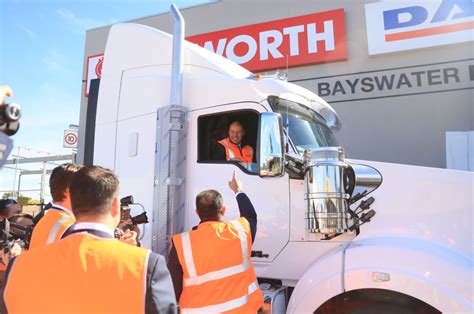 paccar celebrates  anniversary  australia prime mover magazine