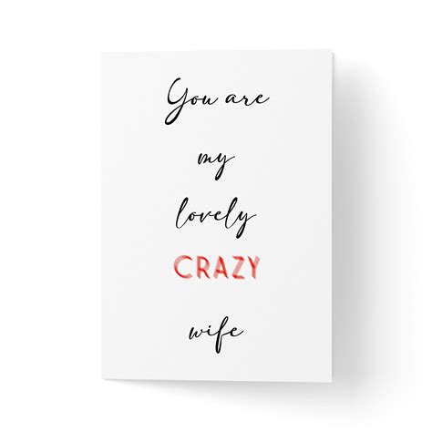 Felicitare 100% reciclată Crazy wife – inedito.ro