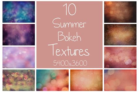 summer textures photoshop overlays bokeh textures fine art