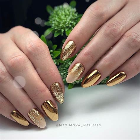 Одноклассники | Golden nail art, Golden nails, Fashion nails