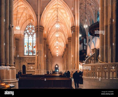 Beautiful old church interior Stock Photo - Alamy