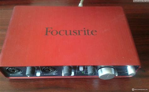 Звуковая карта Focusrite Scarlett 2i4 - «Звуковая карта для разъездов ...