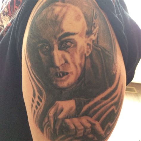 Nosferatu Tattoo by Travis | Portrait Tattoo