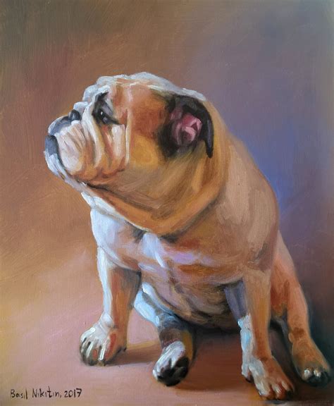 Картина «Пес», Василь Нікітін - Jose Art Gallery