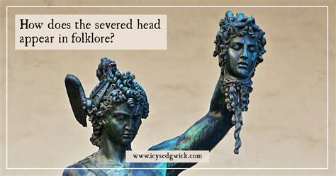 How does the severed head appear in legends and folklore?