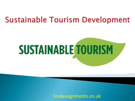 PPT - Sustainable Tourism Development PowerPoint Presentation, free