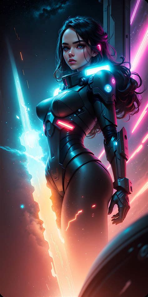 Futuristic girl by Sylvester0102 on DeviantArt