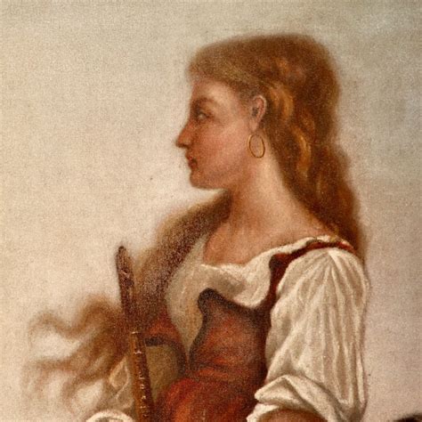 Proantic: H/t Portrait Of Sappho 19th Century