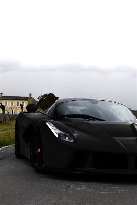 Wealth & Recognition — motivationsforlife: Matte Black LaFerrari by...
