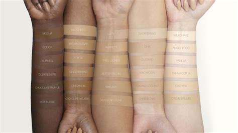 Huda Beauty Foundation Chart - Ponasa