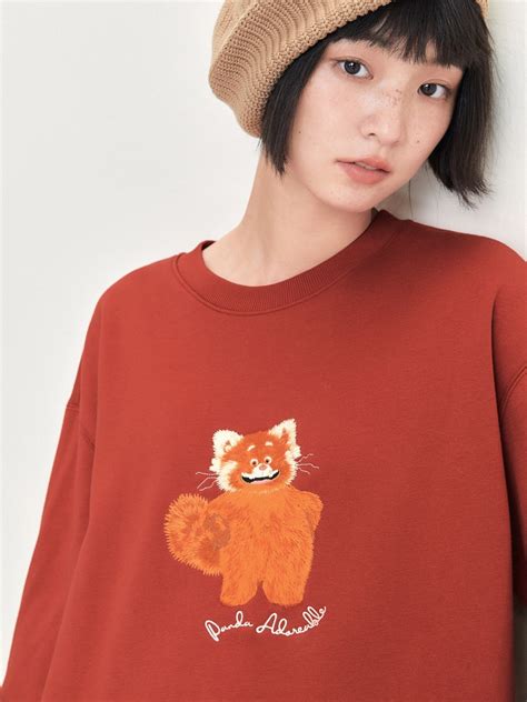Turning Red Mei Thick Red Sweat Shirt