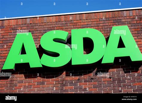 Asda store sign, UK Stock Photo - Alamy