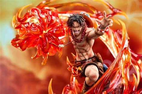 POPMAX Scale Fire Fist Portgas D. Ace - ONE PIECE Resin Statue - FAST