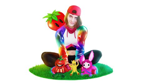 I made a drawing of Loserfruit as Loserfruit 🤭 : FortNiteBR