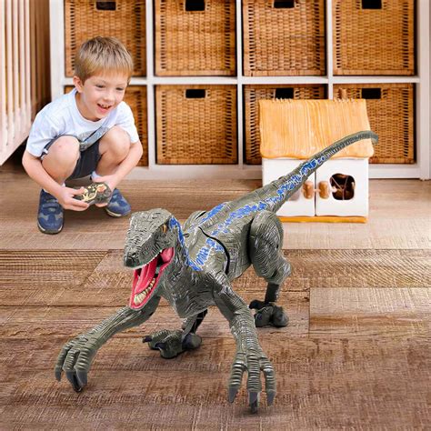 Remote Control Velociraptor Dinosaur Toy - Kids Toy Lover