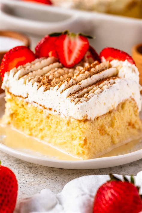 Tres Leches Fluffiest Tres Leches Cake Recipe A Cozy Kitchen