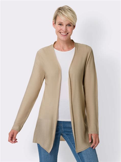 Lång kofta i sand | Your Look... for less!