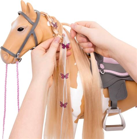 Our Generation Horse, bd38030z, Beige/White, 20-inch Buy, Best Price in ...