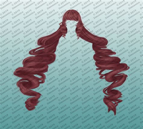 Instant hair #1 - Swirly by juliehorst on DeviantArt