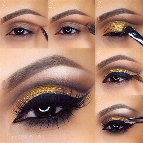 Soft eye makeup for brown eyes - slotnasve
