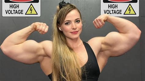 FEMALE BODYBUILDER | N . EDMONDSON | YOUNG FBB | GIRL WITH HUGE BICEPS ...